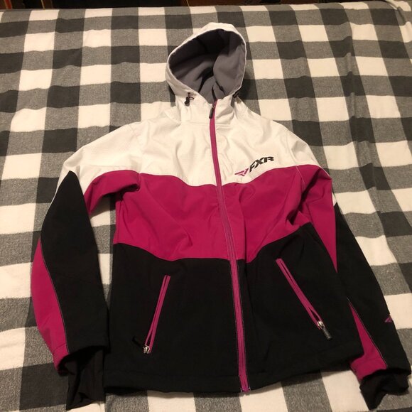 FXR Racing Extreme Performance Equiptment Women Skiing Soft Shell Jacket Size 10 - Picture 3 of 8